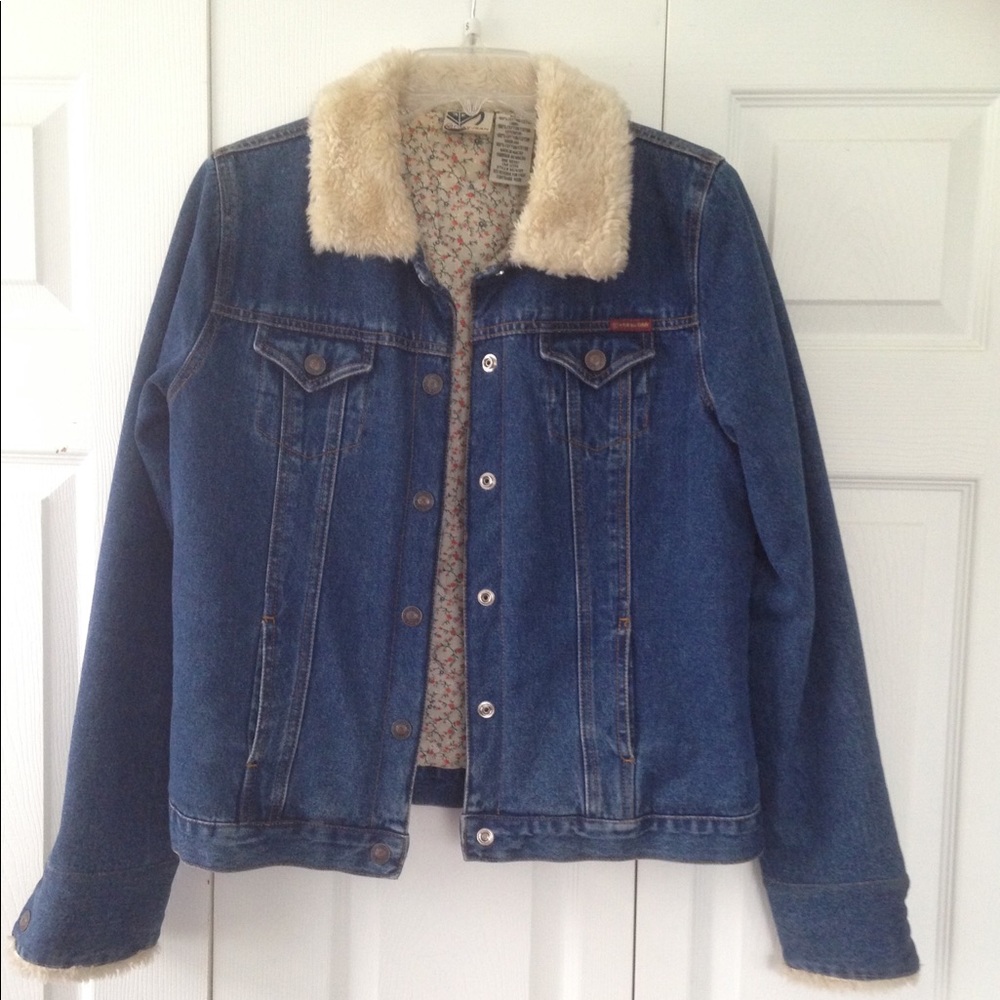 Roxy lined/insulated jean jacket